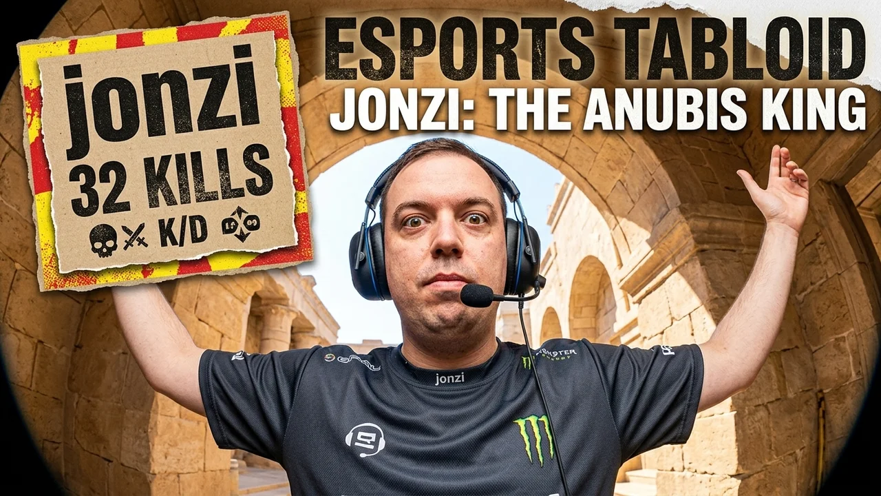 Overtime Heartbreak on Anubis Despite Jonzi's Record 32 Kills